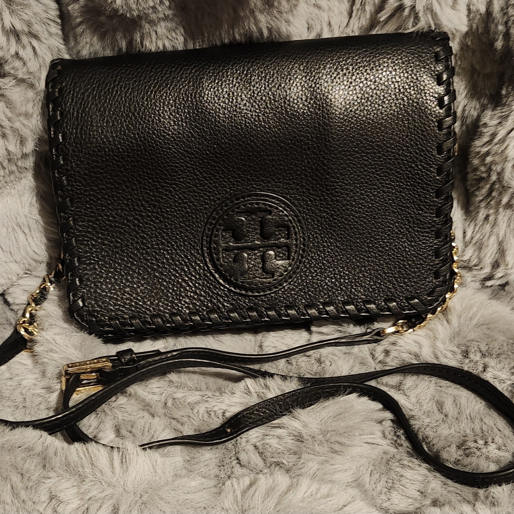 Tory Burch Marion Whipstitch Crossbody Bag W/ Tags